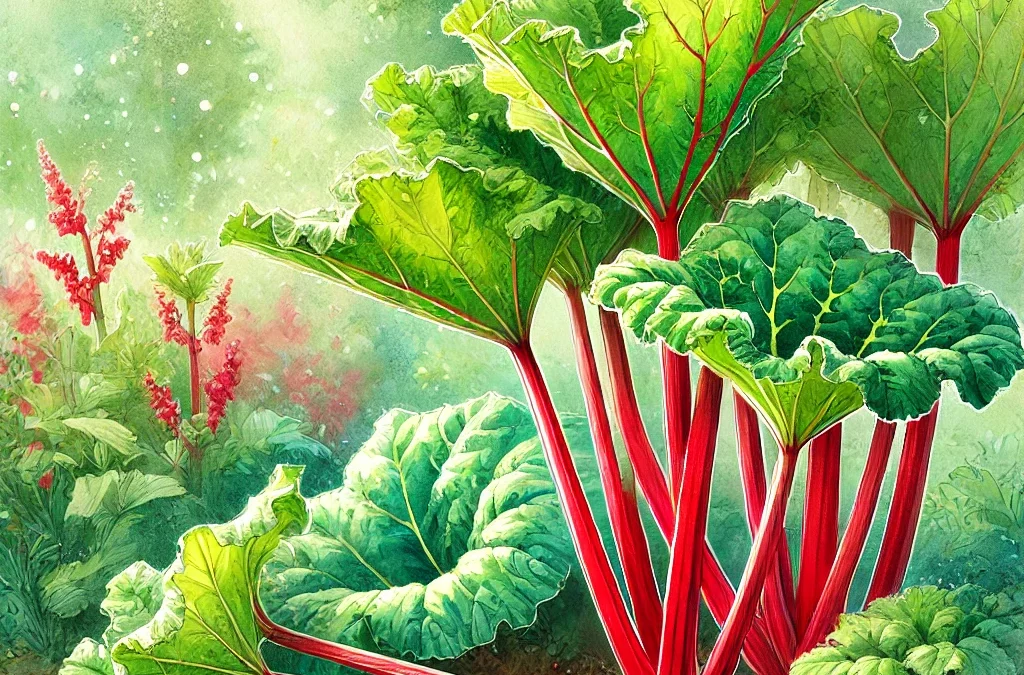 Le Jardin de Rhubarbe: Cultiver un Lieu de Souvenirs