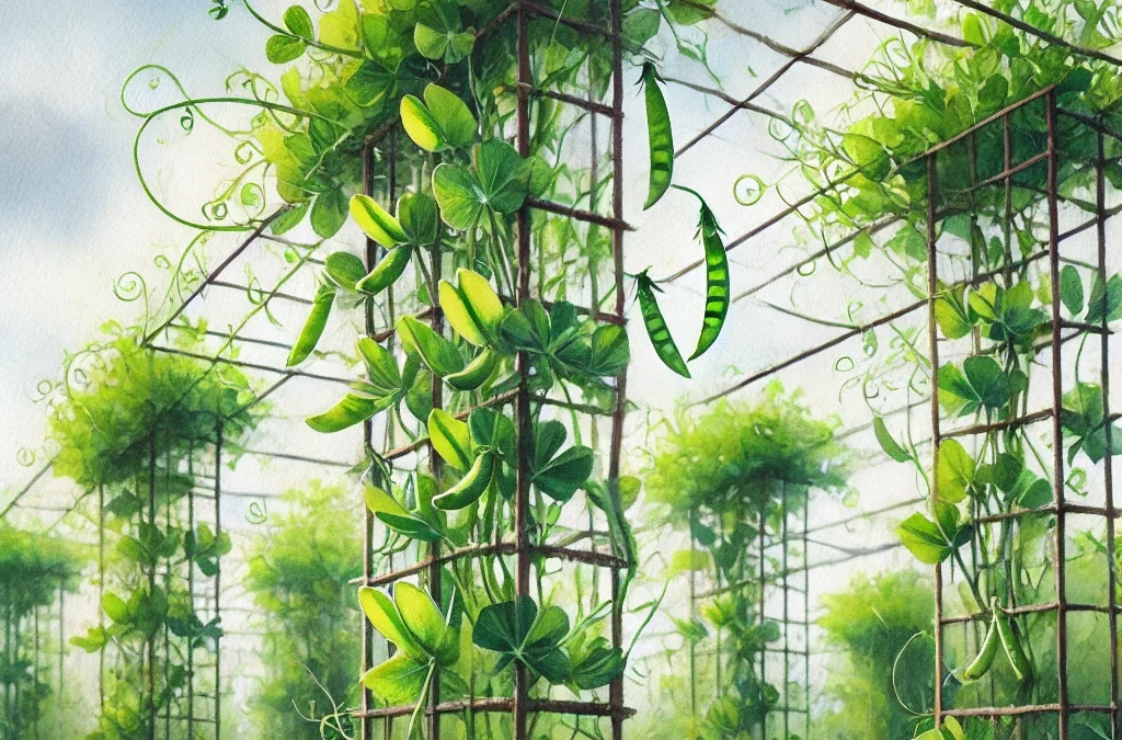 Les Mange-tout Géants : Un Voyage au cœur du Potager