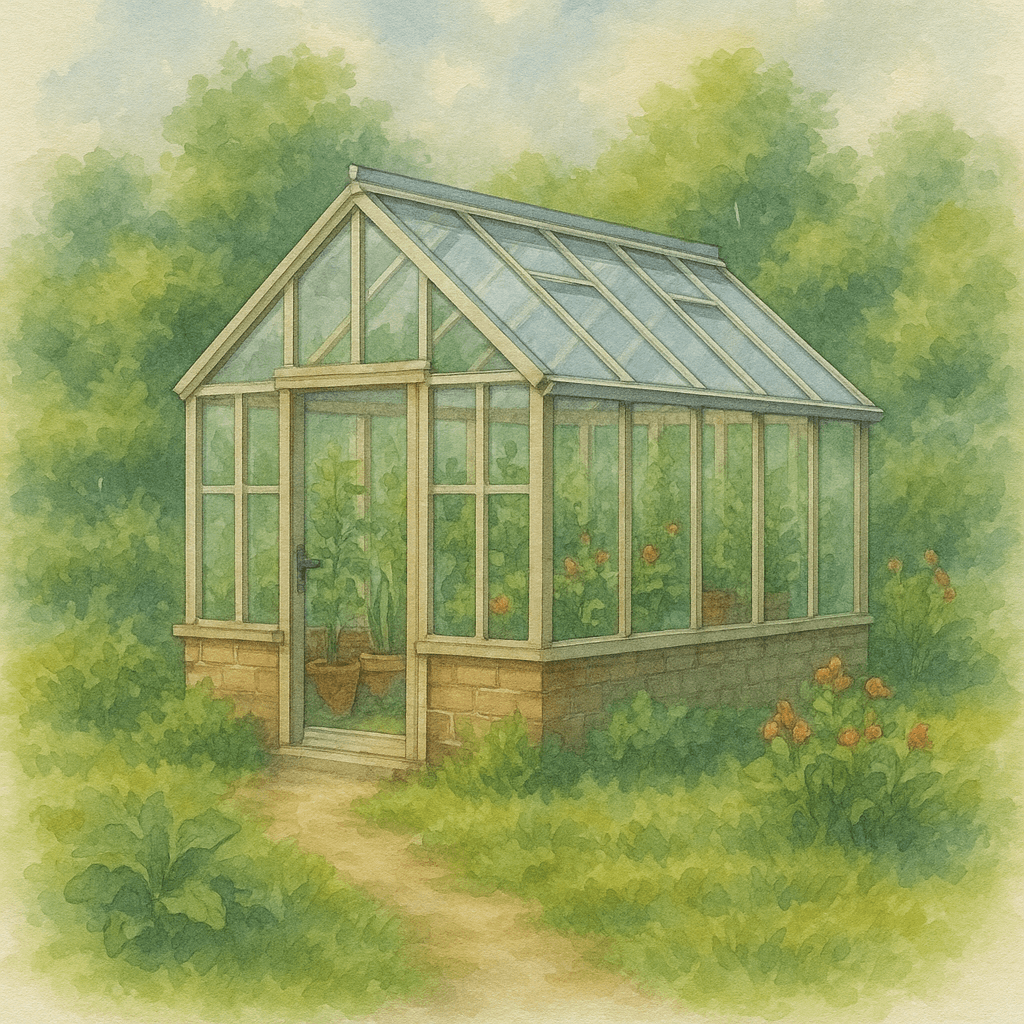 La serre de jardin en polycarbonate